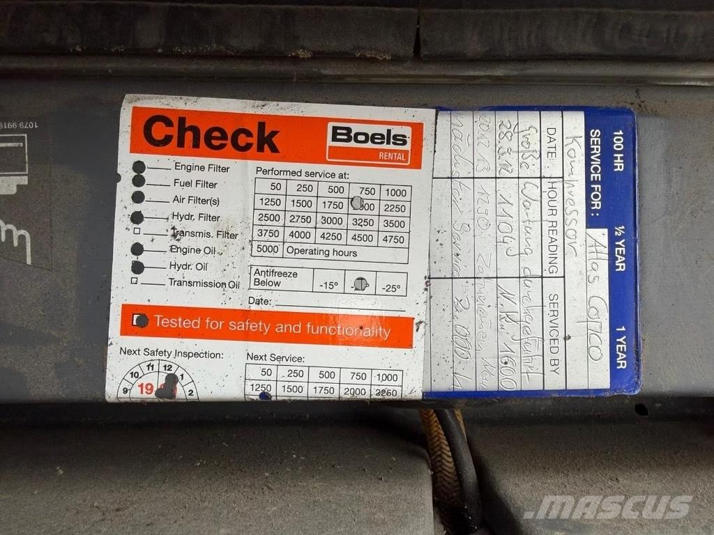 Atlas Copco XAS 57 Kompresörler