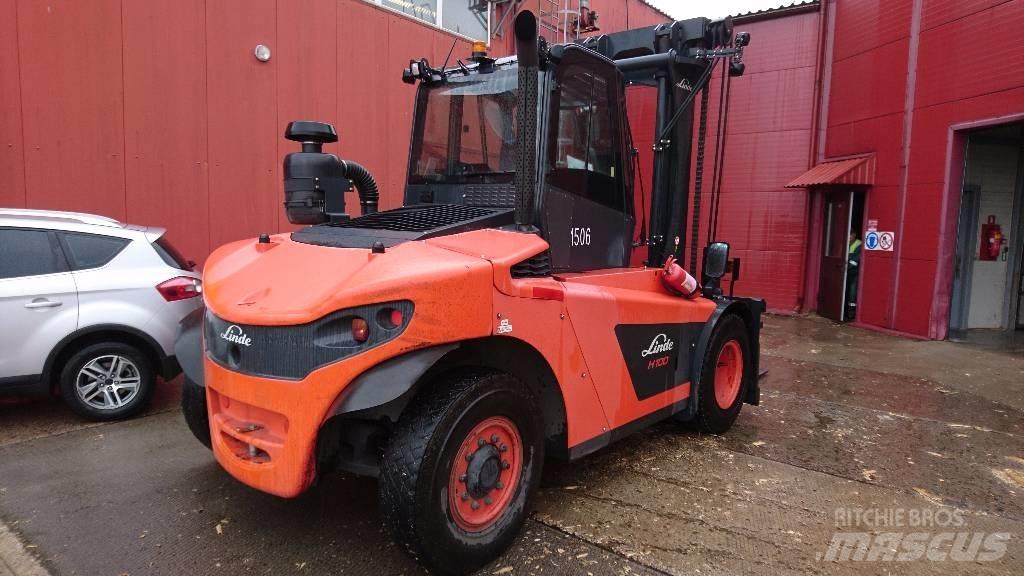 Linde H100D Dizel forkliftler