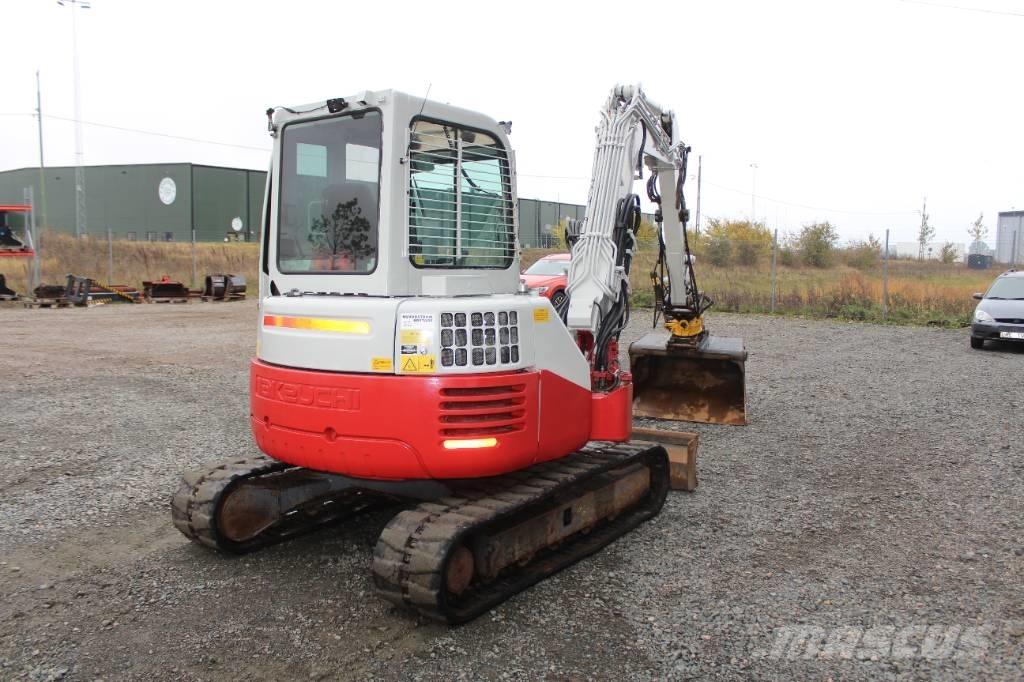 Takeuchi TB 153 FR Mini ekskavatörler, 7 tona dek