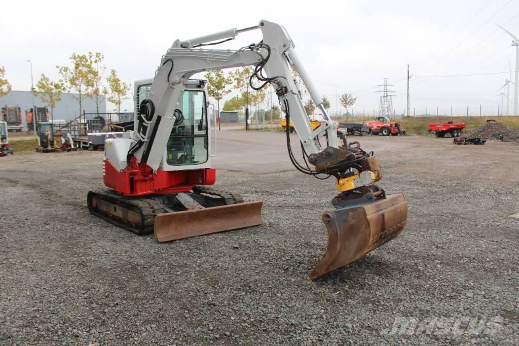Takeuchi TB 153 FR Mini ekskavatörler, 7 tona dek
