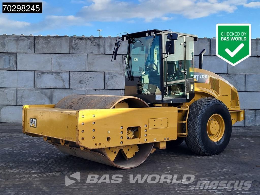 CAT CS76 B A/C Tek tamburlu silindirler