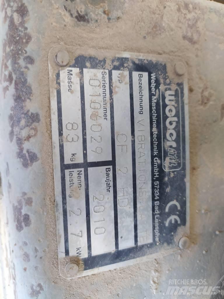 Weber CF2 Zemin sıkıştırma makineleri