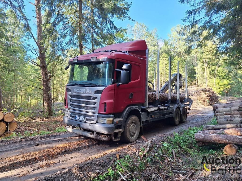 Scania R 480 Tomruk kamyonlari