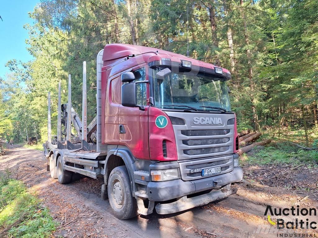 Scania R 480 Tomruk kamyonlari