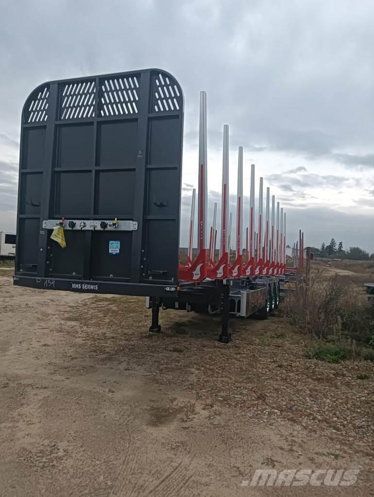  MHS Timber carrier Tomruk römorklari