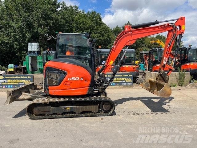 Kubota U 50-5 Mini ekskavatörler, 7 tona dek