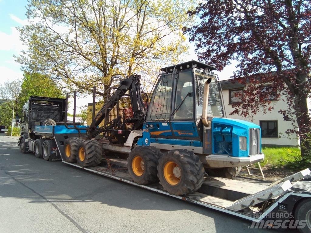 Rottne F10B Tomruk yükleyici traktörler