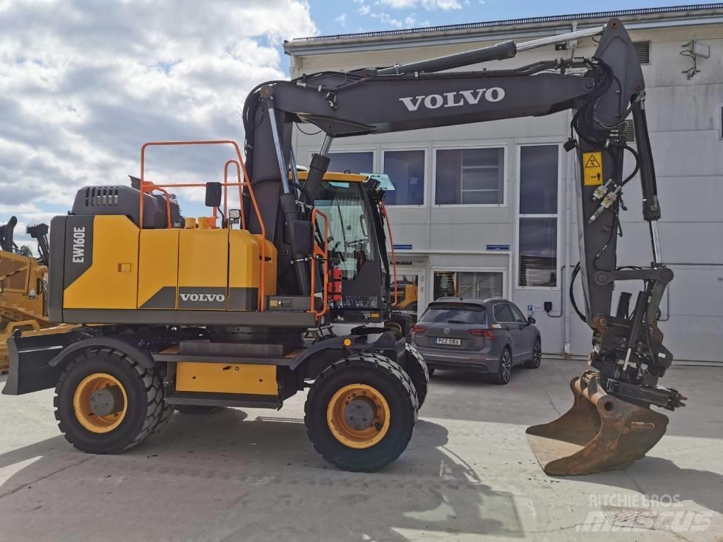 Volvo EW160E Lastik tekerli ekskavatörler