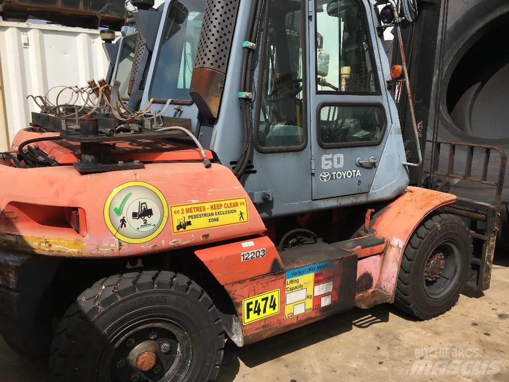 Toyota 5FG60 LPG'li forkliftler