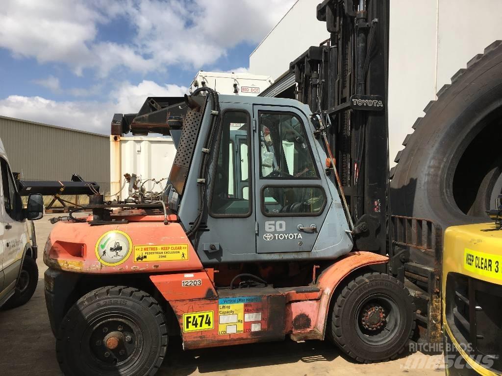 Toyota 5FG60 LPG'li forkliftler