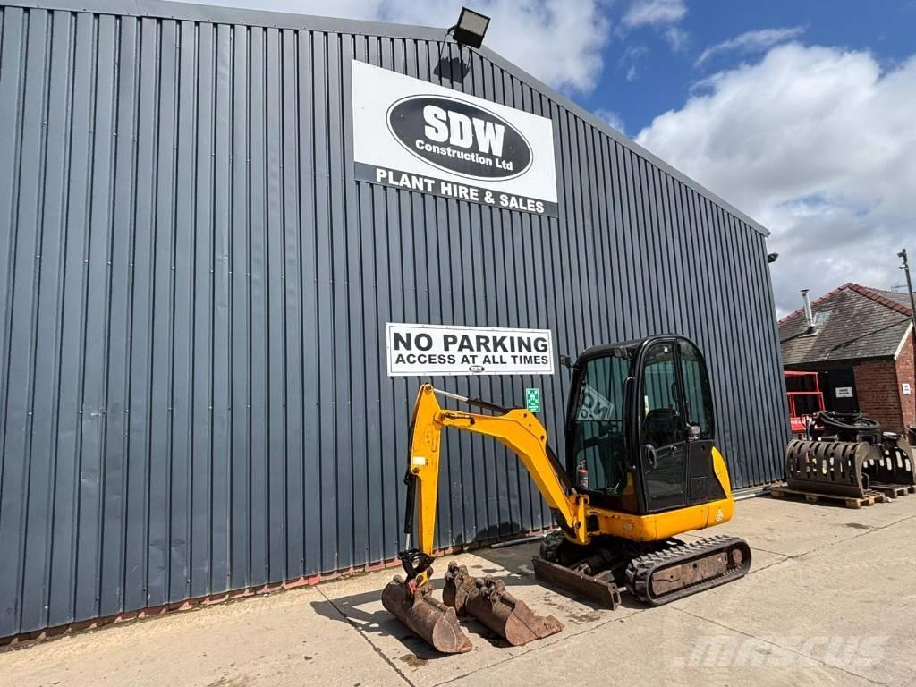 JCB 8018 CTS Mini ekskavatörler, 7 tona dek