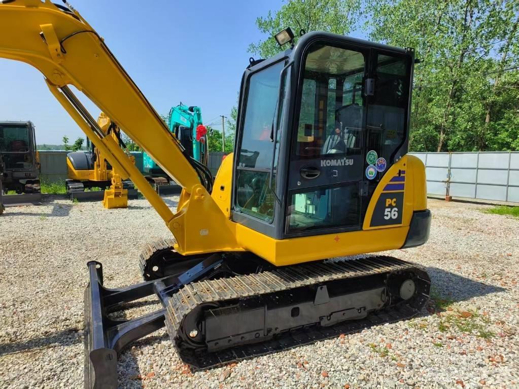 Komatsu PC 56-7 Mini ekskavatörler, 7 tona dek