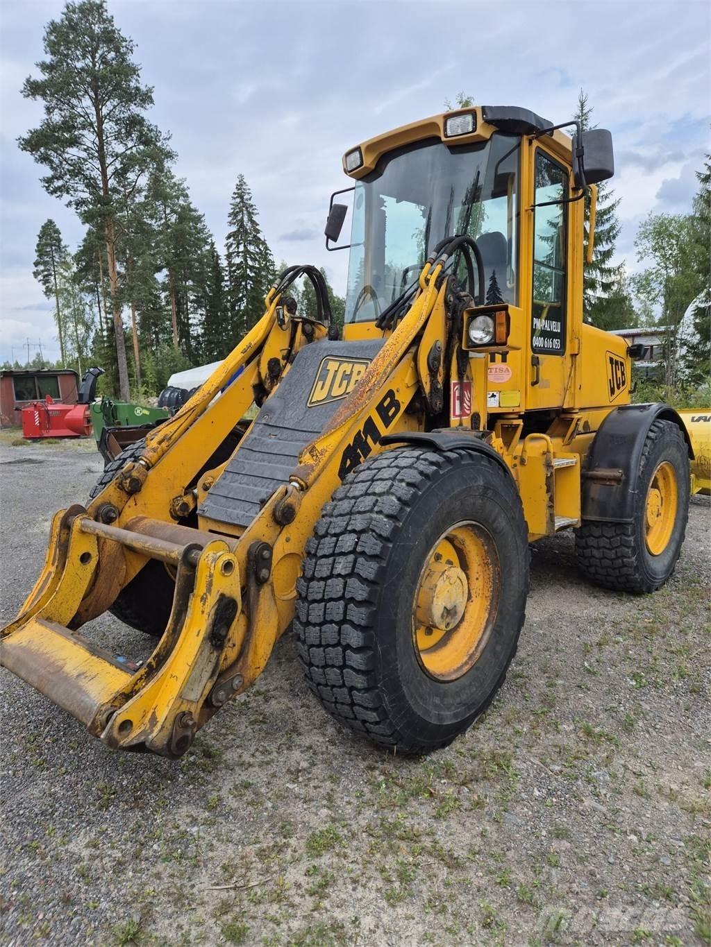 JCB 411B Tekerlekli yükleyiciler