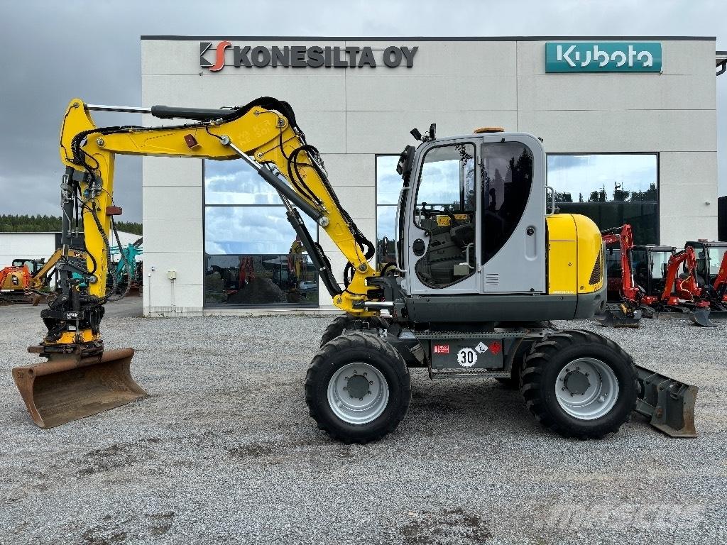 Wacker Neuson EW 100 Lastik tekerli ekskavatörler