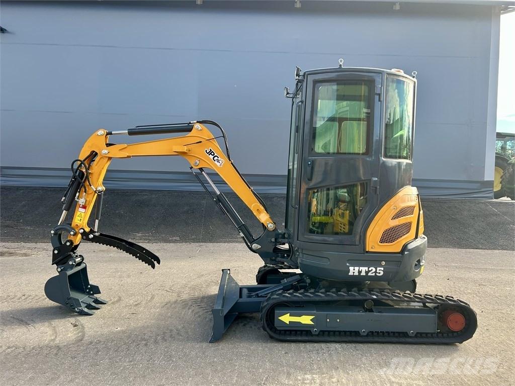 JPC HT25 HYTILLÄ Mini ekskavatörler, 7 tona dek
