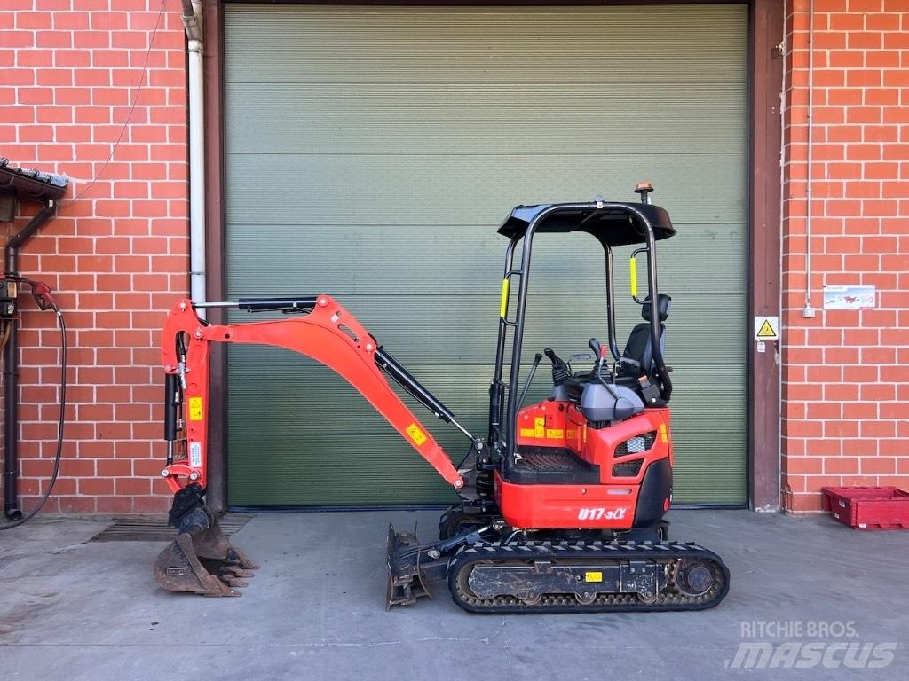 Kubota U 17-3 Mini ekskavatörler, 7 tona dek