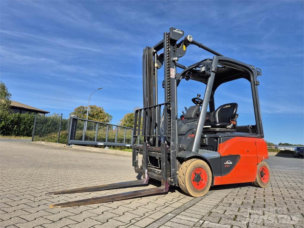 Linde E16P-02 Elektrikli forkliftler