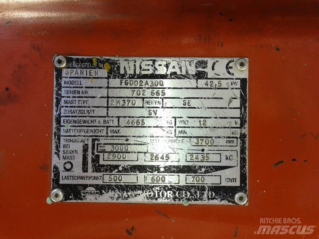 Nissan FGD09A30Q Dizel forkliftler
