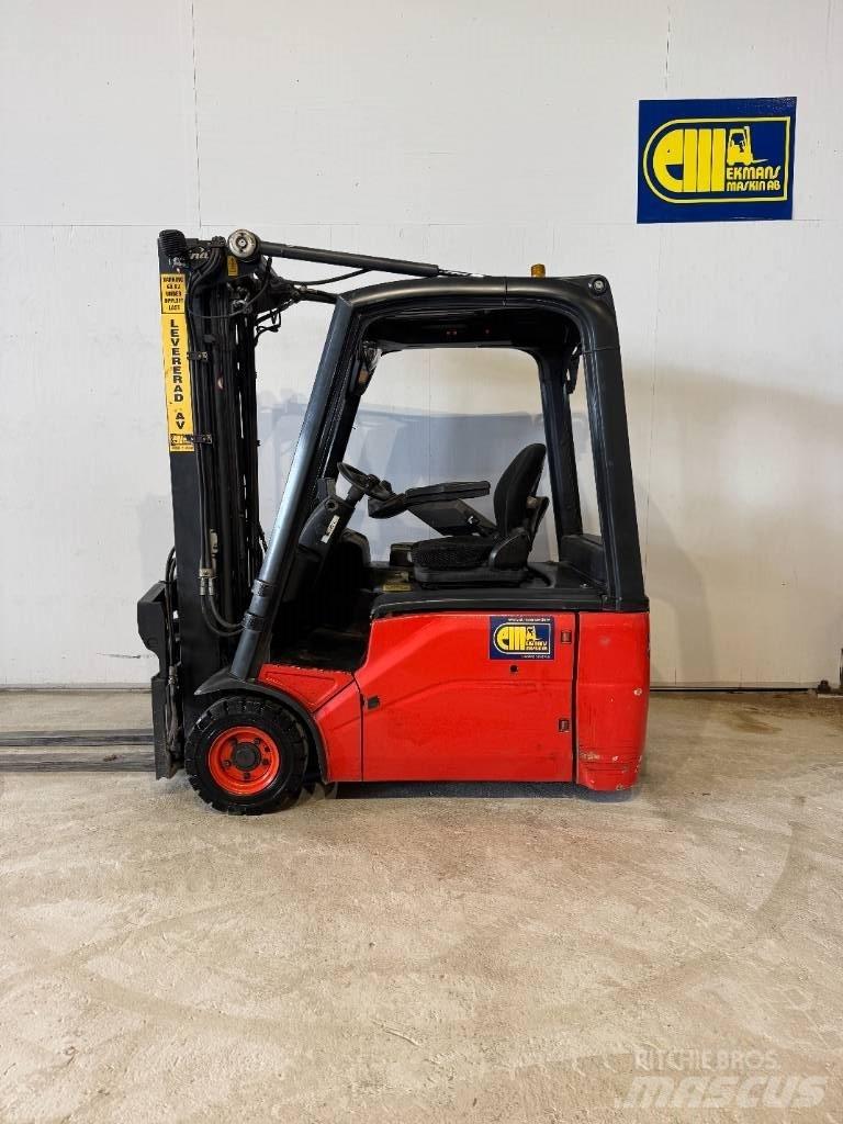 Linde truck E 16-01 Elektrikli forkliftler