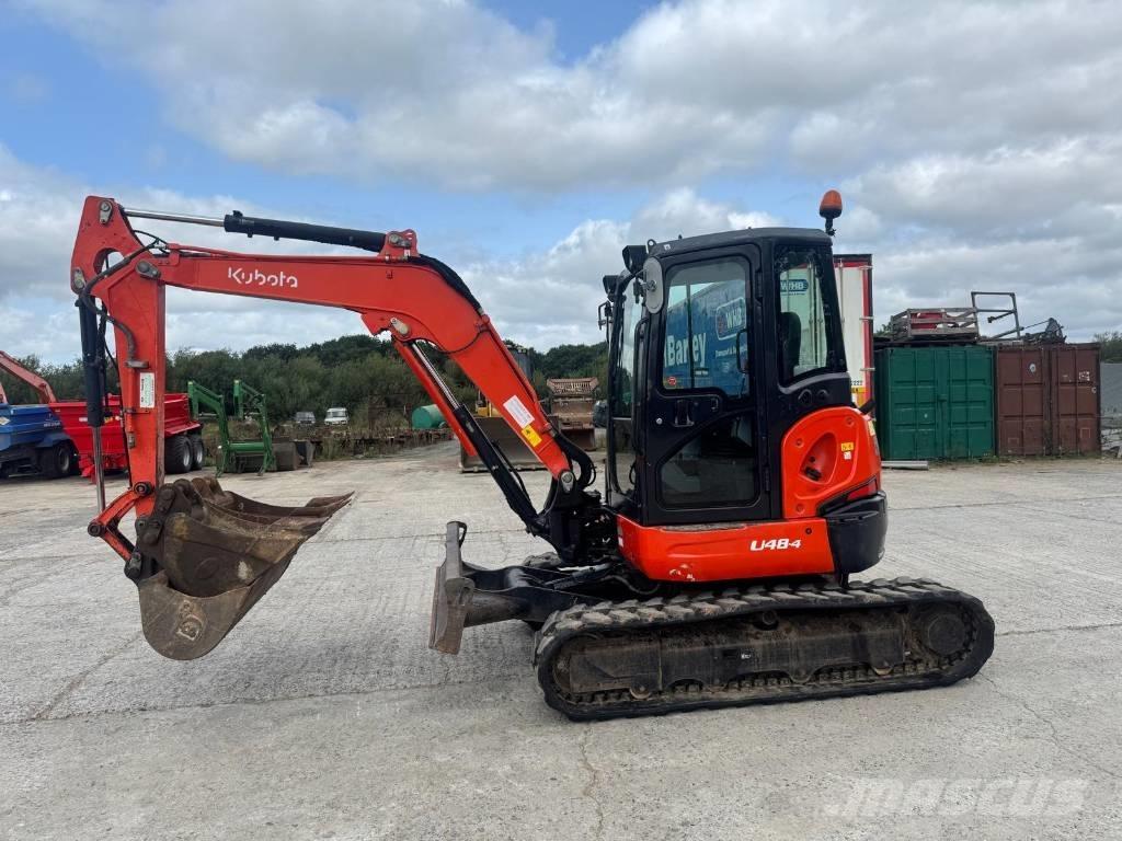 Kubota U 48 Mini ekskavatörler, 7 tona dek