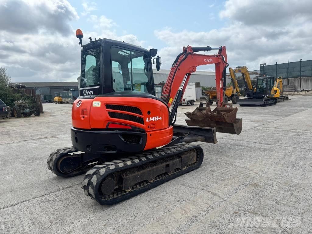 Kubota U 48 Mini ekskavatörler, 7 tona dek