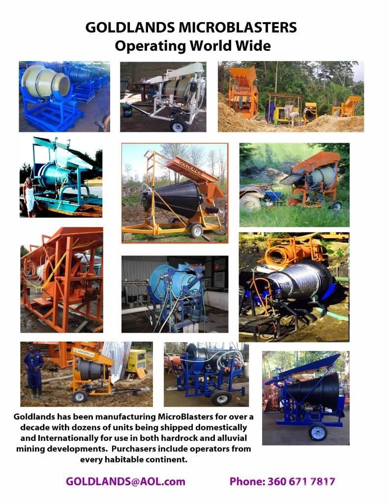  GOLDLANDS GOLDFLOW Diğer Yer Altı Ekipmanları