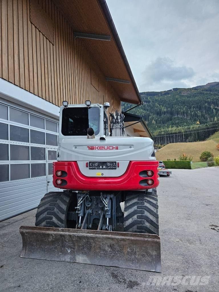 Takeuchi TB 295 W Lastik tekerli ekskavatörler