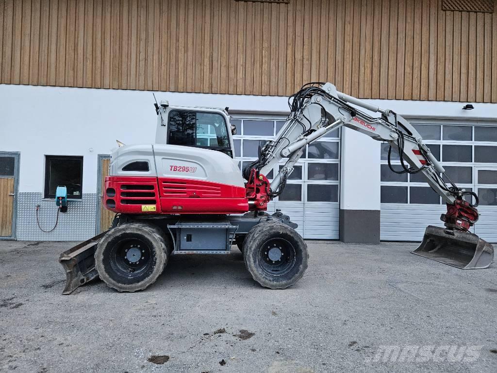 Takeuchi TB 295 W Lastik tekerli ekskavatörler