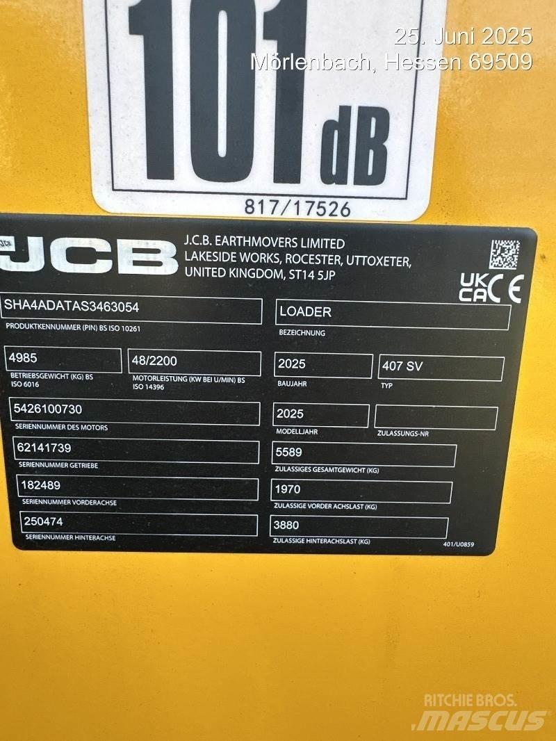 JCB 407 Tekerlekli yükleyiciler