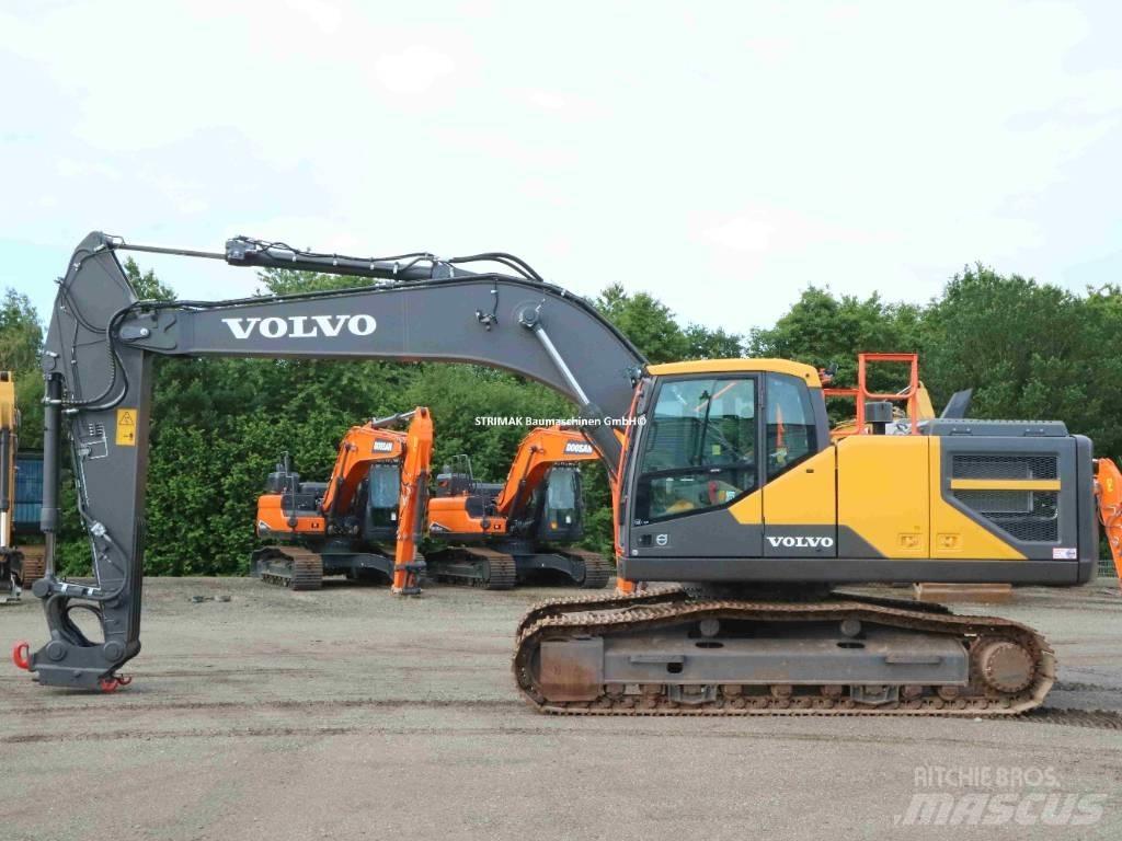 Volvo EC 250 E NL Paletli ekskavatörler