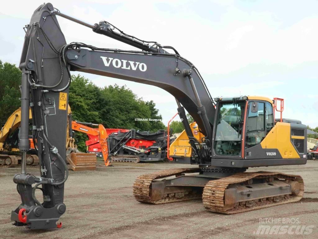 Volvo EC 250 E NL Paletli ekskavatörler
