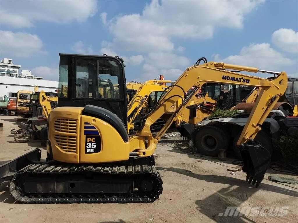 Komatsu PC35 Mini ekskavatörler, 7 tona dek