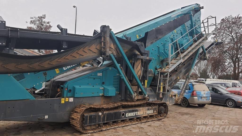 PowerScreen 2100 Gezer eleyiciler