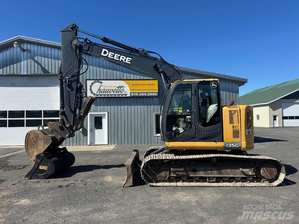 John Deere 135 G Paletli ekskavatörler