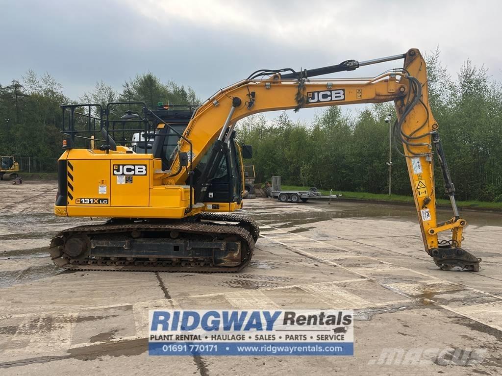 JCB JS 131 LC Paletli ekskavatörler