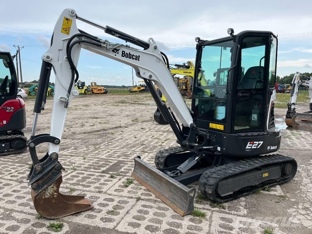 Bobcat E 27 Mini ekskavatörler, 7 tona dek