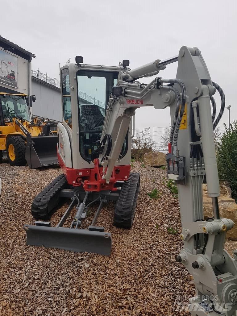 Takeuchi TB225 Mini ekskavatörler, 7 tona dek