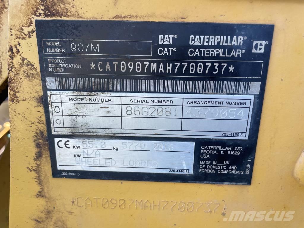 CAT 907 M Tekerlekli yükleyiciler
