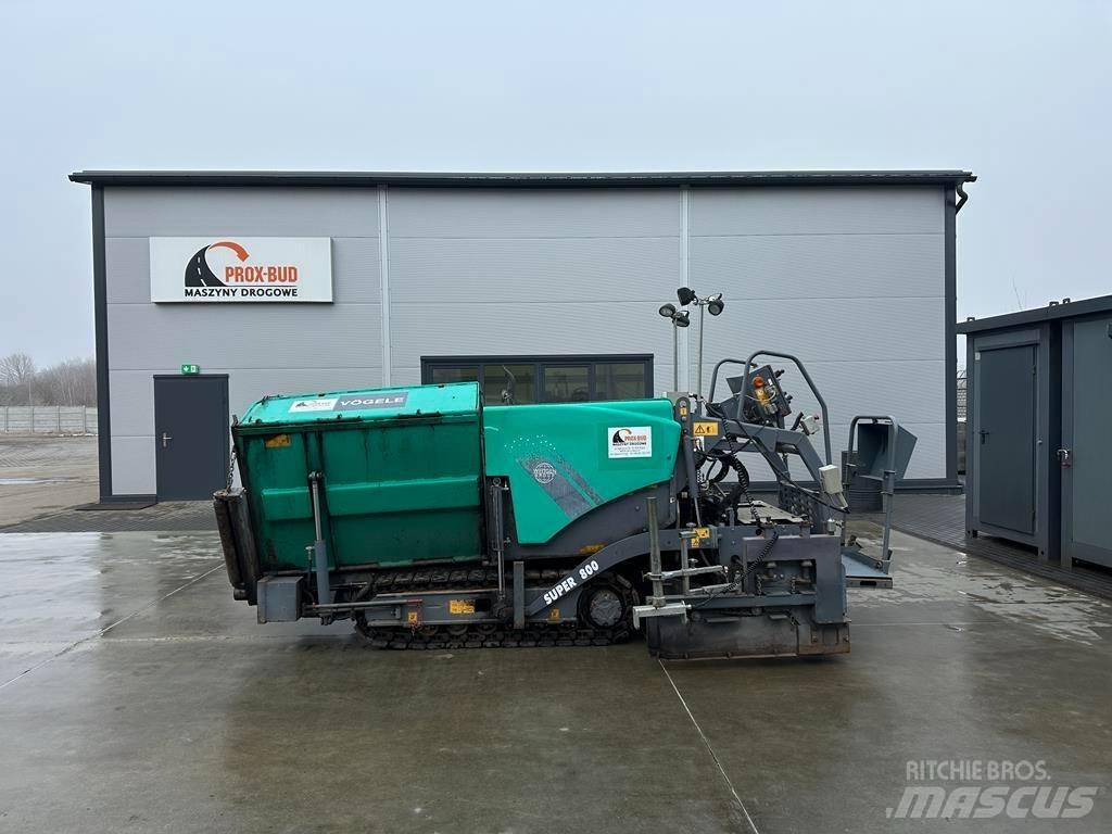 Vögele Super 800 Asfalt sericiler