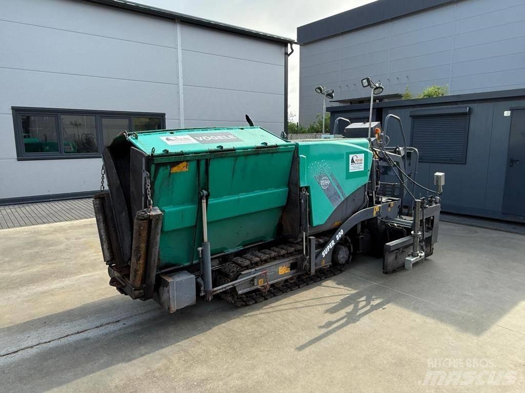 Vögele Super 800 Asfalt sericiler