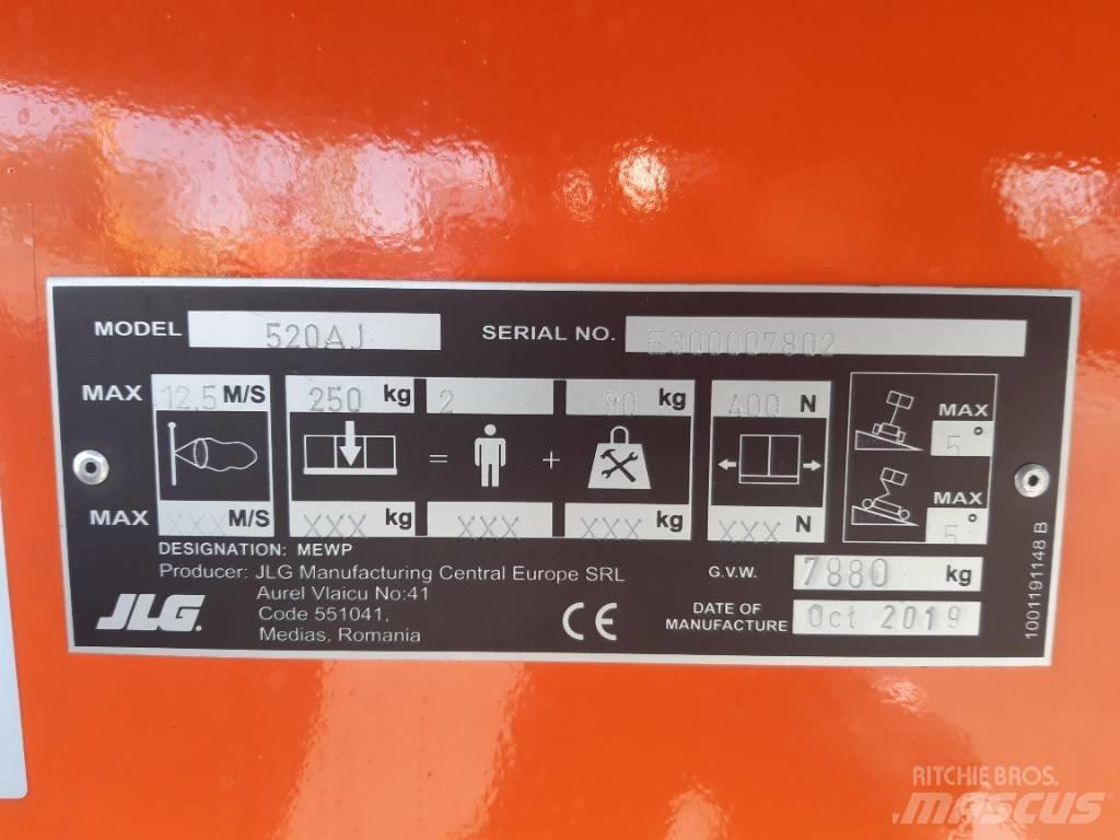 JLG 520 AJ Körüklü personel platformları