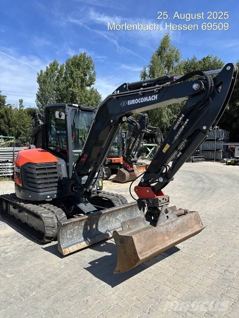 Eurocomach 50ZT Mini ekskavatörler, 7 tona dek