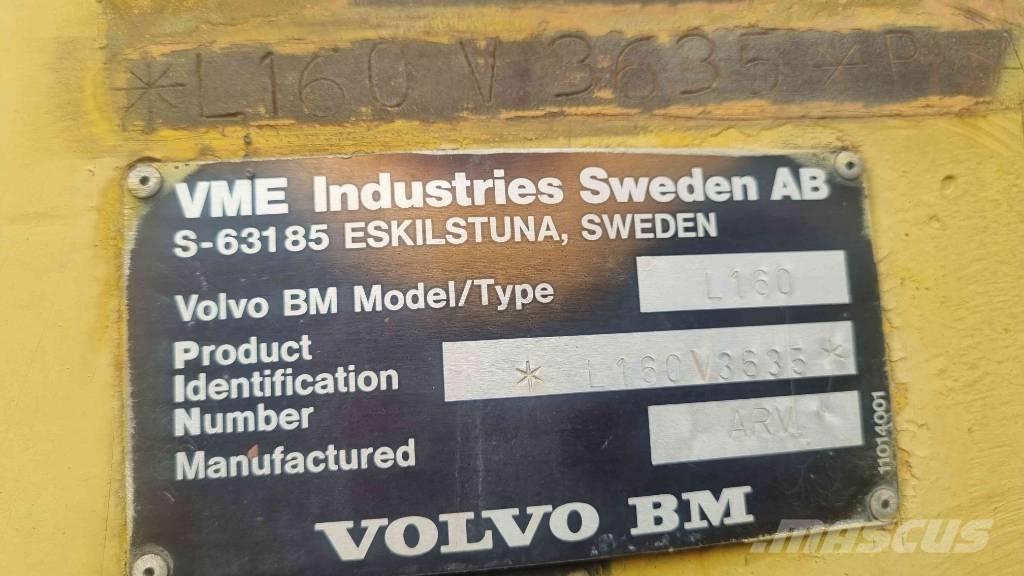 Volvo L 160 Tekerlekli yükleyiciler