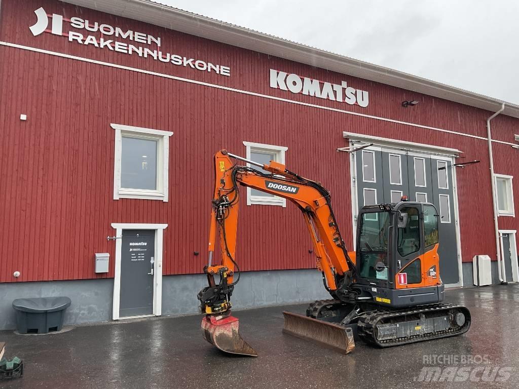 Doosan DX 62 R-3 Mini ekskavatörler, 7 tona dek