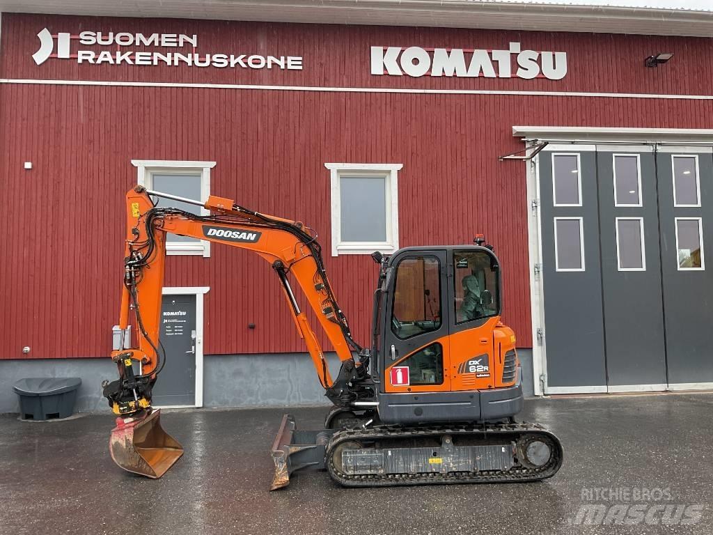 Doosan DX 62 R-3 Mini ekskavatörler, 7 tona dek