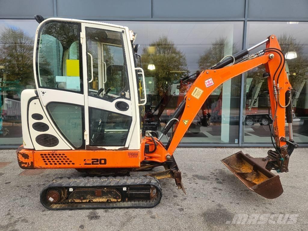 Terex TC 20 Mini ekskavatörler, 7 tona dek