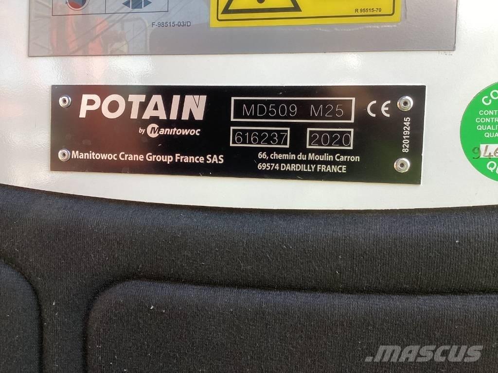 Potain MD509 Kule vinçler