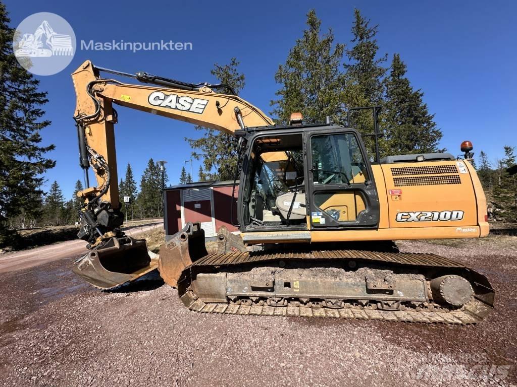 CASE CX 210 D Paletli ekskavatörler