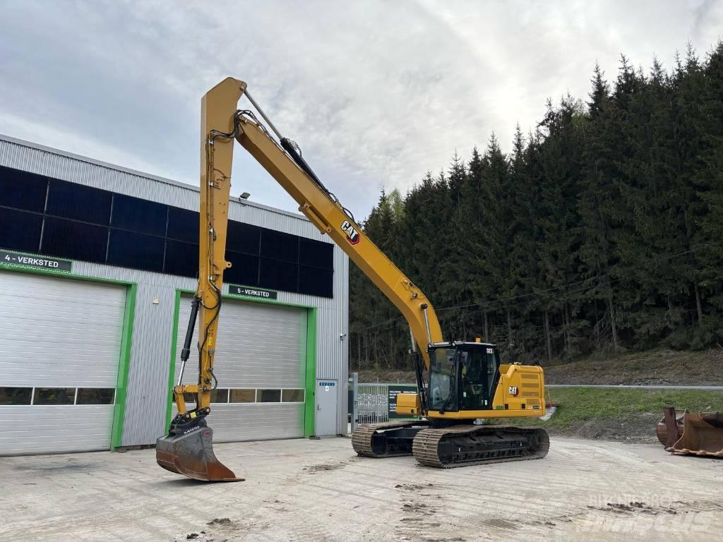 CAT 323 SLR Uzun bomlu ekskavatörler