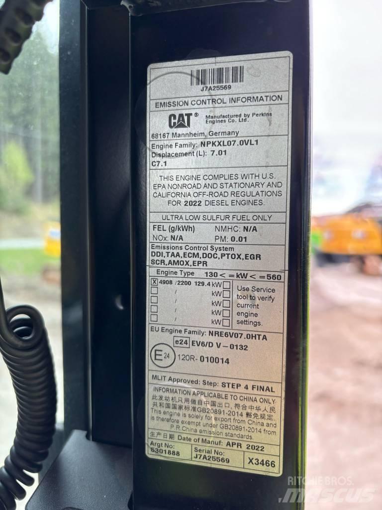 CAT 323 SLR Uzun bomlu ekskavatörler